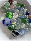 Lot Of 35 Vintage Marbles Biggies Swirled — photo 6