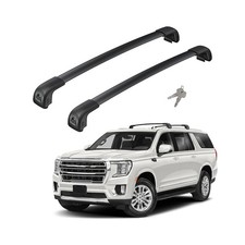 330lbs Lockable Roof Rack Cross Bars Fit for 2021-2026 Chevrolet Chevy Suburb...