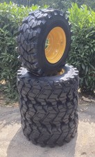 4-12-16.5 Sks-9 Skid Steer Tiresrims For John Deeremustang Etc Sks753 Style