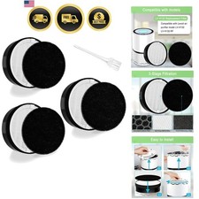 3 Pack LV-H132 Replacement Filter Compatible for LEVOIT LV-H132 Air Purifier ...