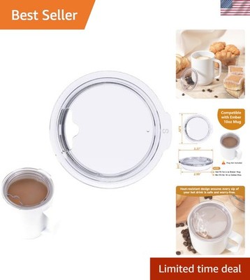 Cup Lid Replacement for 10oz Ember Temperature Control Smart Mug 2, Splash-pr...
