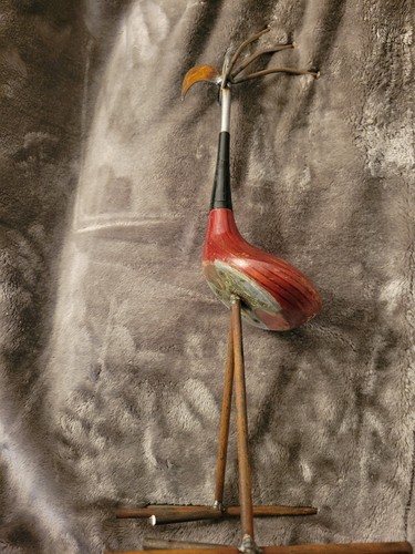 Metal Bird Golf Club Art Work Decor - Picture 1 of 8