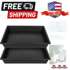 Square Plant Saucer 8 Inch 2 Pack 6 8 10