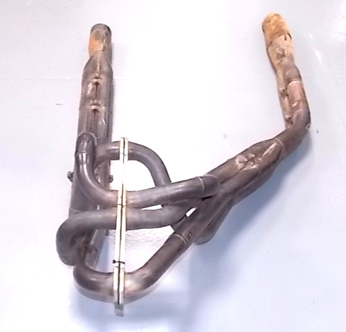 Beyea SBC Dirt Late model Inconel Tri-Y Headers Longhorn Blomquist Rocket oval