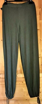 pantalon legging effet sarouel maille vert 3 suisses t 50 - Photo 1/4