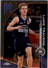 2023-24 Topps Chrome NBL #48 Luke Travers - BSK