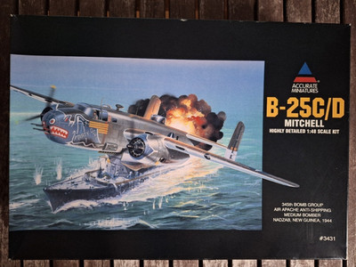 Accurate Miniatures | B-25C/D Mitchell | Nr. 3431 | 1:48 OVP