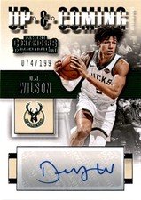 2017-18 Panini Contenders #UC-DJW D.J. Wilson Up and Coming Auto /199