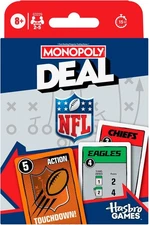 Monopoly Deal NFL Edition Game | Officially Licensed NFL Card Game for Families 