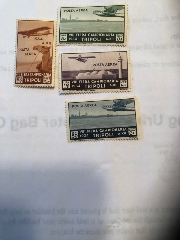 Libya #C14, 16-18