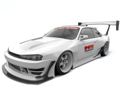 24K RC Technology 1/10 Nissan Seiji S14 Kouki Drift Body [TAF31000