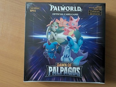 Palworld TCG: Dawn of Palpagos First Edition Booster Box Sealed English