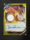 2025-26 Bowmans Best Game Graphs YELLOW Deniya Prawl Tenn Auto JERSEY /75