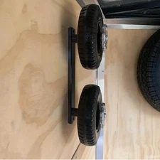 Terick Solutions EZ Wheelz Polaris/Ski Doo Billet Storage Bracket-EZS-DBLCRS