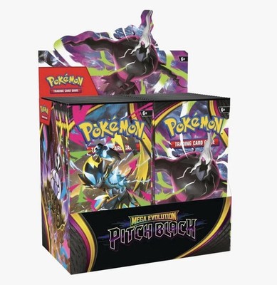 Pokémon TCG: Mega Evolution-Pitch Black Booster Display Box (36 Packs)