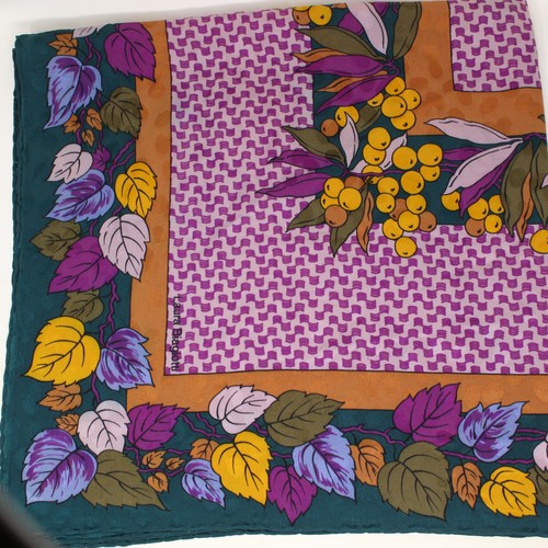 Hand-made LAURA BIAGIOTTI  square woman's Foulard, pure silk