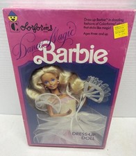 Colorforms Dance Magic Barbie Dress Up Doll/Set - Colorforms Sticks Like Magic