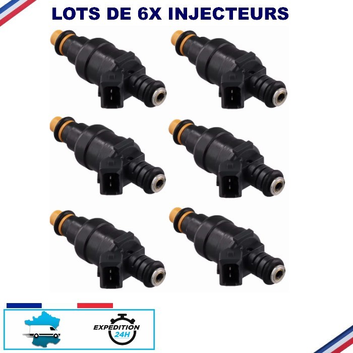 6 Injecteurs carburant E24 E30 M3 635 CSi, soupape injection essence Bosch 0280150201