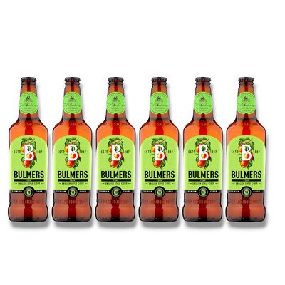 Bulmers Pear 6 x 0,5l   Premium Birnen-Cider aus Großbritannien