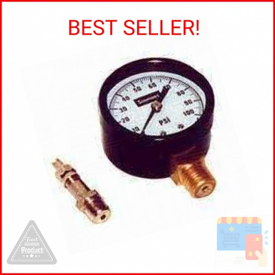 #ad Simmons Mfg. Low Lead Pressure Gauge $15.63