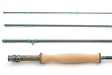 Moonlit 3wt Nirvana Moksha 7'6" Graphite Fly Rod Fast Action Sensitive Soft Tip