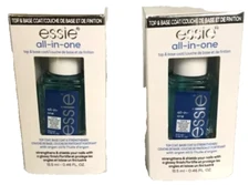 LOT OF 2  Essie All In One Top Base Coat Strengthener