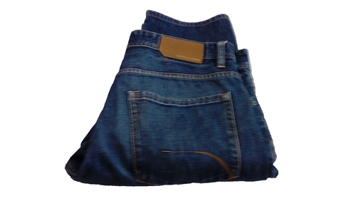 Mens DKNY jeans 32 waist leg 32 blue Excellent cond zip RN120582