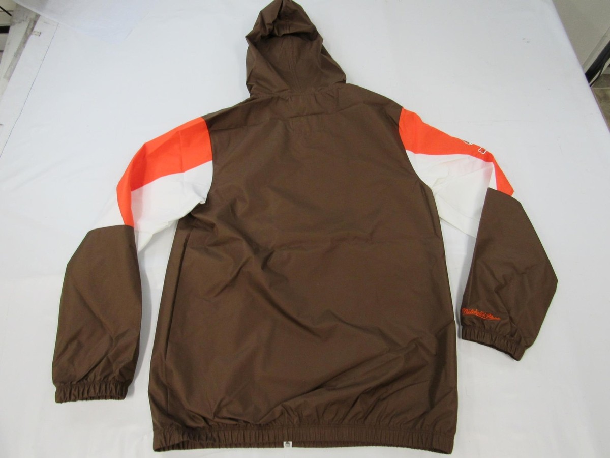 Cleveland Browns Mitchell & Ness Light Weight Full Zip Windbreaker