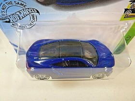 2019 Hot Wheels #199 Exotics 9/10 '17 ACURA NSX Blue w/Chrome Pr5 Spoke Wheels