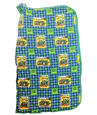 John Deere Print Breast Feeding Nursing Cover 40”W 32”T Hand Made Tractor