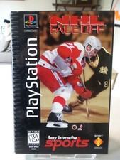 NHL FaceOff (Sony PlayStation 1 1995 PS1 Long Box Complete CIB W+ REG TESTED
