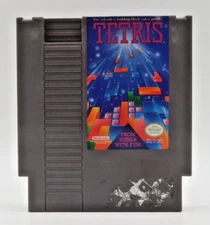Tetris (Nintendo NES, 1985) Authentic Game Cartridge Used