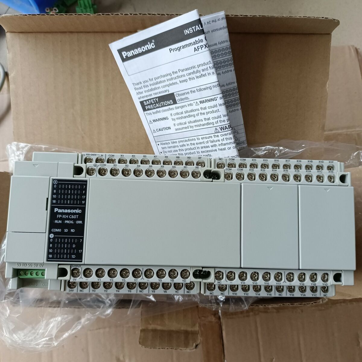 1PC Panasonic PLC FP-XH C60T AFPXHC60T-F Controller # | eBay 1PC Panasonic PLC FP-XH C60T AFPXHC60T-F Controller # | eBay