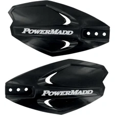 Powermadd PowerX Handguard Kit For Arctic Cat ATV (Black) Flex Mount Included