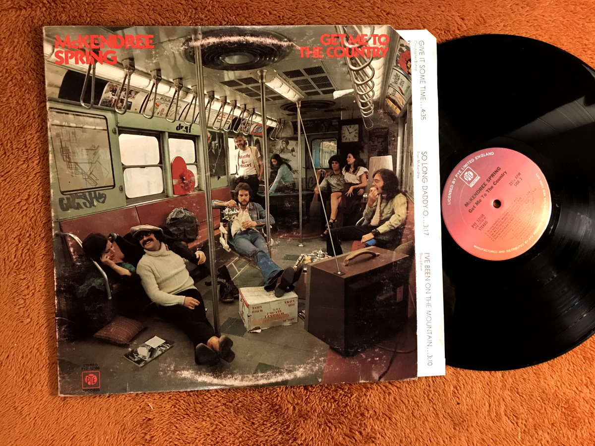 McKendree Spring Get Me to the Country 1975 PYE original Vinyl LP