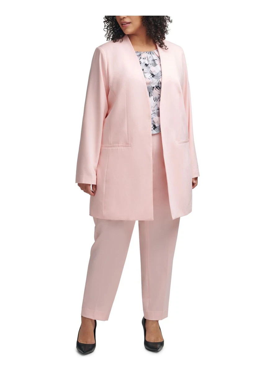 Calvin klein hotsell pink blazer