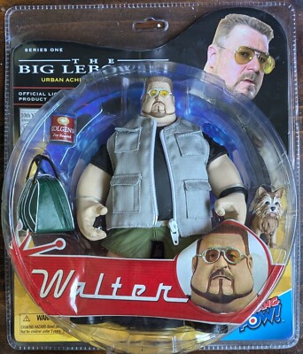 =NEW= 2008 The Big Lebowski Walter Sobchak Urban Achiever Action Figure Series 1