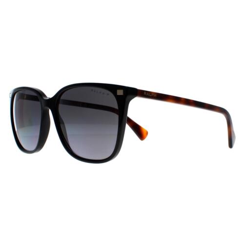 Ralph by Ralph Lauren Sunglasses RA5293 6037T3 Black Havana Grey Faded Polarized - Picture 2 of 6