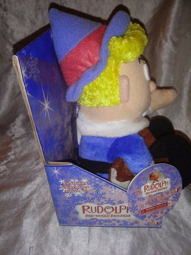 RUDOLPH THE RED NOSED REINDEER FRIEND HERMEY DENTIST ELF MUSICAL PLUSH TOY SMALL - 第 6/6 張圖片
