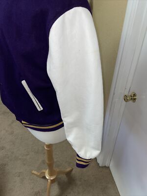 Vintage SKOOKUM Wool & Leather Varsity Purple LETTERMAN Vintage SKOOKUM Wool & Leather Varsity Purple LETTERMAN