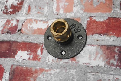 Black Iron Pipe Fitting Furniture To Copper Pipe Converter Ebay