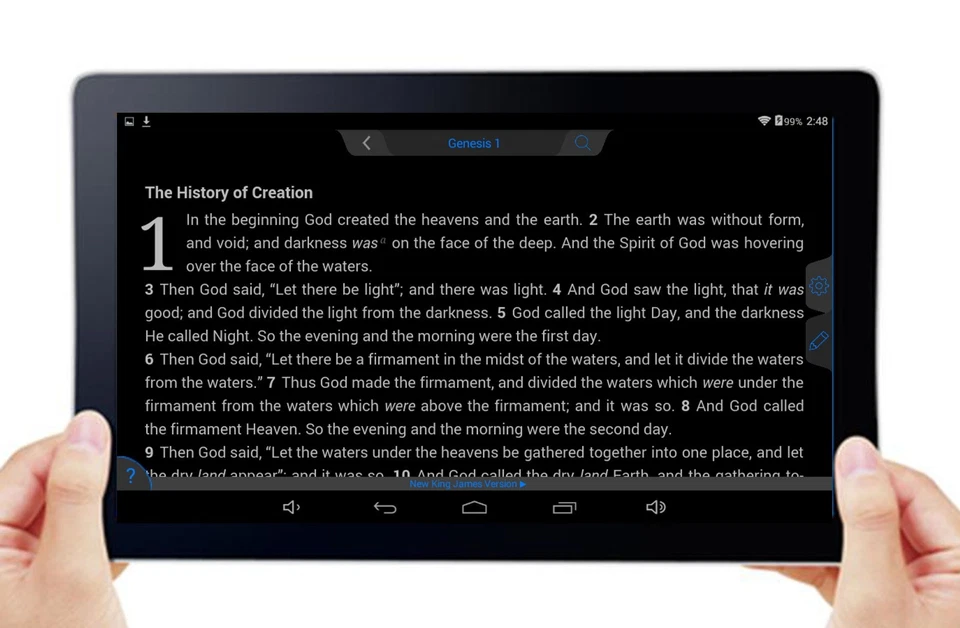 'BIBLE TABLET' - A 10.1" Tablet with TWO Bible Versions. - Image 4 of 4