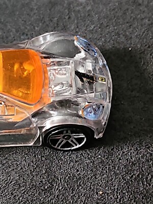 Hot Wheels Ferrari 360 Modena #1 Diecast Toy Car Clear