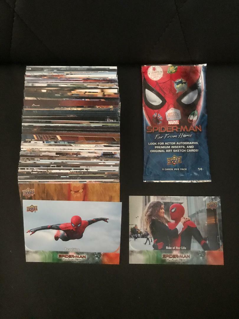 SPIDER-MAN FAR FROM HOME SET OF 100 CARDS | eBay