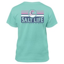 salt life t shirt Youth Medium Short Sleeve
