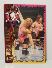 WWF Action Packed 1995 #31 Well Dunn Card WWE Wrestling NM Tag Team 90s