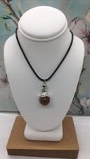 20-22" Snowcone Stone Necklace Healing Crystal Quartz Chakra Reika New 2916