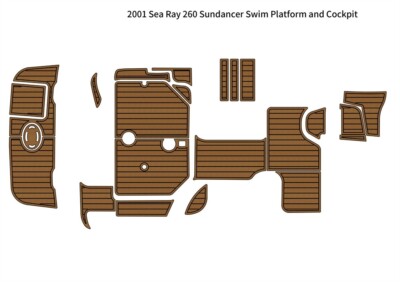 Plate-forme de bain Professional Sea Ray Sundancer 260 fabricants et