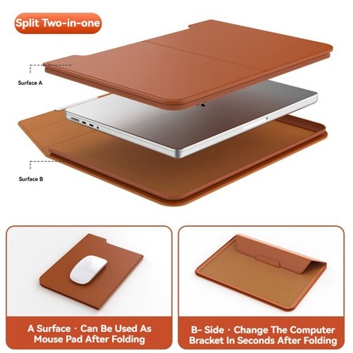 13-14/15-16 Inch Laptop Sleeve Holder Notebook Case for Macbook Air Men Women - Afbeelding 5 van 13