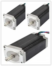 US 3PCS Nema23 stepper motor  2.4n.m=340oz-in 4A big torque cnc 8MM single shaft
